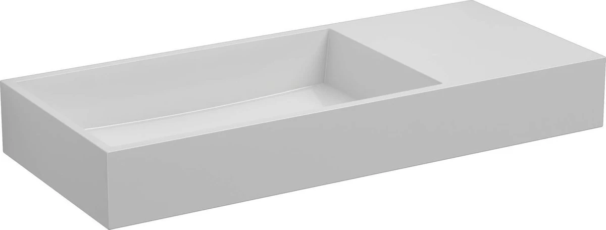 Clou Mini Wash Me Fontein Voorbewerkt Kraangat48x32x8,5 CmWit