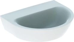 Geberit Renova Fontein 45 Cm Zonder Kraangat Zonder Overloop, Wit