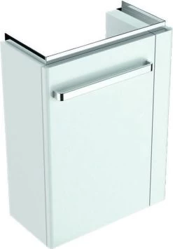 Geberit Renova Compact Fonteinonderkast 1 Handdoekhouder 45 Cm, Glans Wit