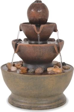 VidaXL Binnenfontein Met Pomp Polyresin