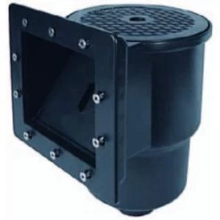 Wandskimmer - Klein - Beton/foliewand - ZWART!