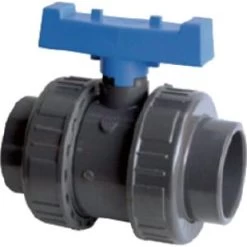 Kogelkraan PVC Dubbele Wartel 63 Mm Aquaforte