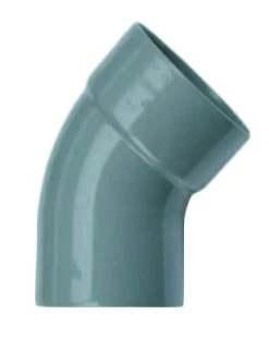 PVC Bocht 45° Mof X Spie 50mm Wavin