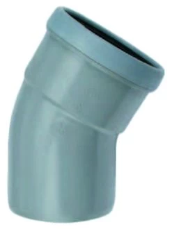 PVC Bocht 15° Manchet - 2 X Mof 110 Mm Wavin