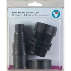 Vijvertechniek Slang Verbindigsstuk 3/4 Inch M/v 25-40mm